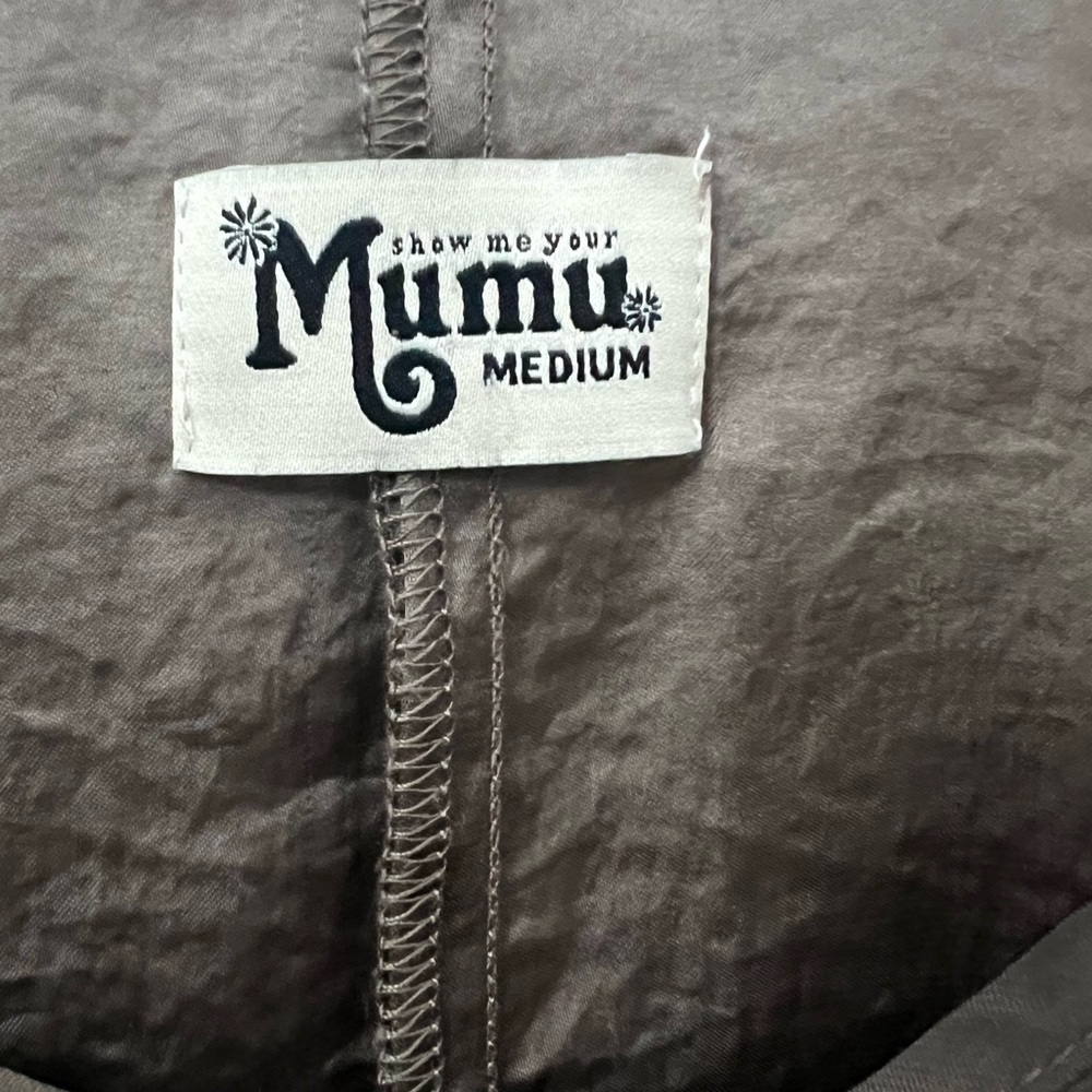 Show Me Your MuMu spaghetti strap brown camisole top sz M - Picture 4 of 6